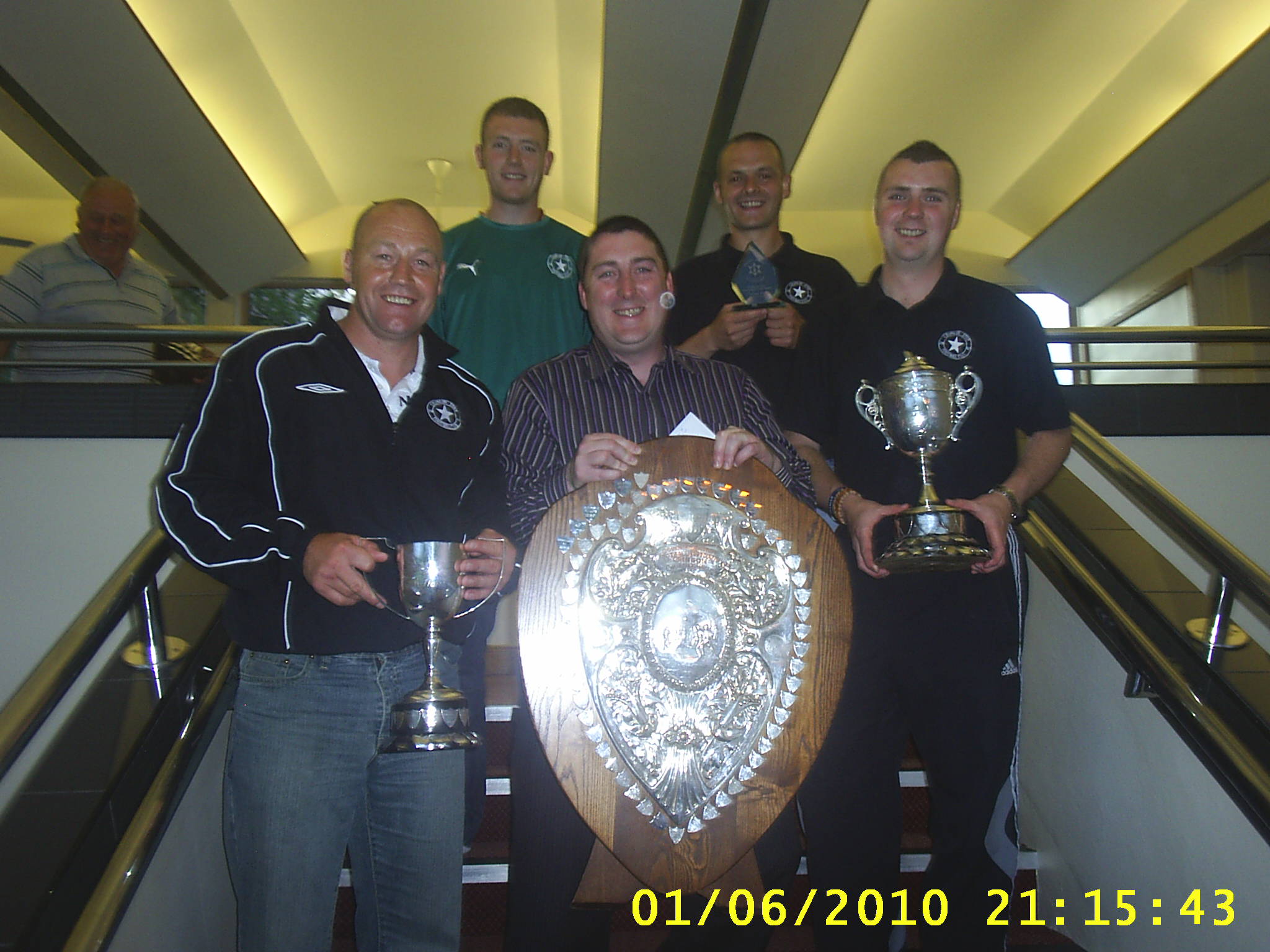 Crumlin Star Junior Shield winners 2009-10